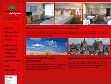 Tablet Screenshot of hotelgarni-kritzmow.de